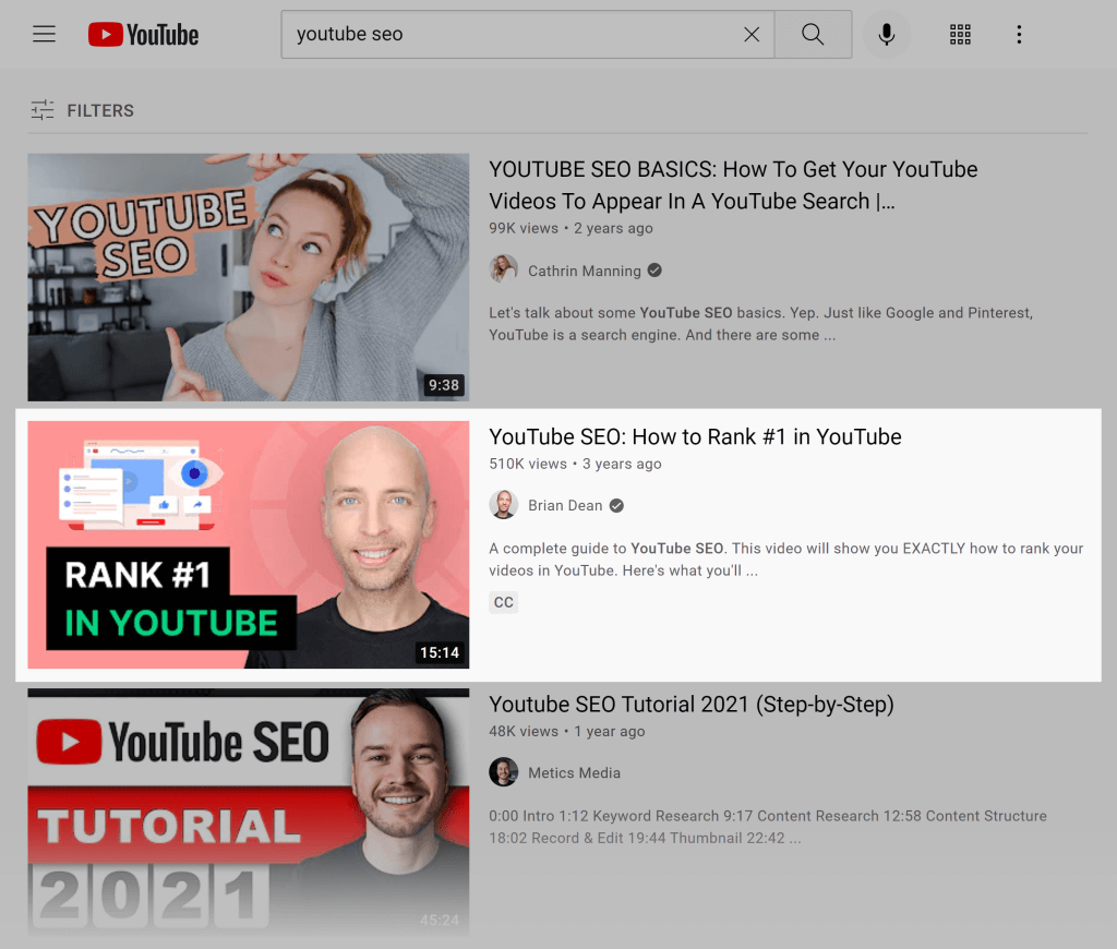 การทำ SEO Youtube