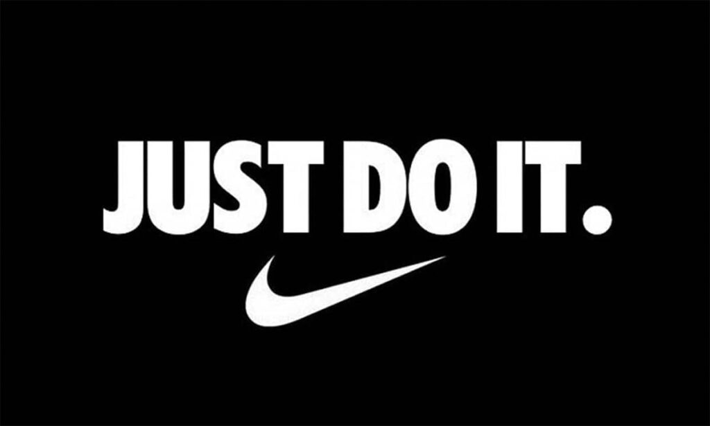 Tagline Just Do It